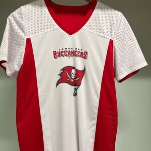 NFL Tampa Bay Buccaneers Jersey | Women’s Size M | Red & White